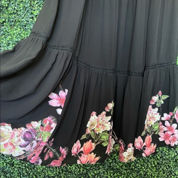 NWT Rococo Sand maxi Silk dress, size Small, gorgeous!! - Picture 6 of 11